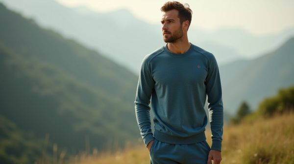 Vêtement sport mérino homme : confort et performance garantis