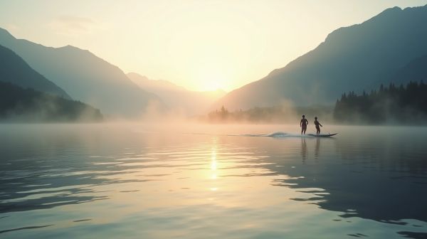Vivez des sensations uniques avec le wakeboard à Serre-Ponçon