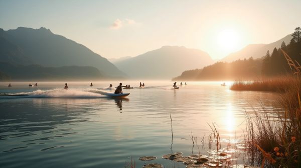 Vivez des sensations uniques avec le wakeboard à Serre-Ponçon